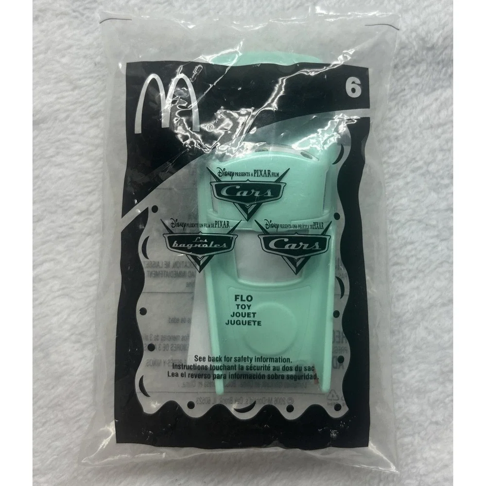 Vintage‎ 2006 McDonald's Happy Meal Toy Disney Pixar Cars #6 Flo